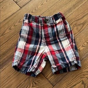 The Children's Place Plaid Shorts - Red, Blue, White